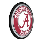Alabama Crimson Tide: Round Slimline Lighted Wall Sign, NCALCT-130-01