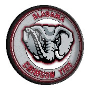 Alabama Crimson Tide: Al Logo - Round Slimline Lighted Wall Sign, NCALCT-130-02