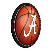 Alabama Crimson Tide: Basketball - Round Slimline Lighted Wall Sign, NCALCT-130-11
