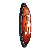 Alabama Crimson Tide: Basketball - Round Slimline Lighted Wall Sign, NCALCT-130-11