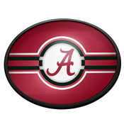Alabama Crimson Tide: Oval Slimline Lighted Wall Sign, FNB-NCALCT-140-01A