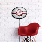 Alabama Crimson Tide: Oval Slimline Lighted Wall Sign, FNB-NCALCT-140-01A