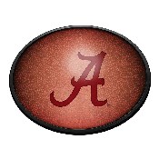 Alabama Crimson Tide: Pigskin - Oval Slimline Lighted Wall Sign, NCALCT-140-21