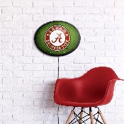 Alabama Crimson Tide: On the 50 - Oval Slimline Lighted Wall Sign, NCALCT-140-22
