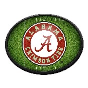 Alabama Crimson Tide: On the 50 - Oval Slimline Lighted Wall Sign, NCALCT-140-22