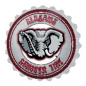 Alabama Crimson Tide: Al Logo - Bottle Cap Wall Sign, NCALCT-210-02