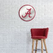 Alabama Crimson Tide: Modern Disc Mirrored Wall Sign, NCALCT-235-01