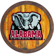 Alabama Crimson Tide: Al Logo - "Faux" Barrel Top Sign, NCALCT-240-07