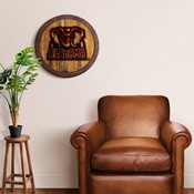 Alabama Crimson Tide: Al Logo - Branded "Faux" Barrel Top Sign, NCALCT-240-08