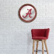 Alabama Crimson Tide: "Faux" Barrel Top Mirrored Wall Sign, NCALCT-245-01