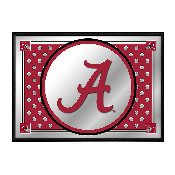 Alabama Crimson Tide: Team Spirit - Framed Mirrored Wall Sign, FNB-NCALCT-265-02A
