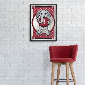 Alabama Crimson Tide: Big Al - Framed Mirrored Wall Sign, NCALCT-275-02