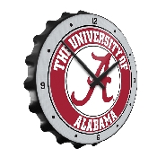 Alabama Crimson Tide: Bottle Cap Wall Clock, NCALCT-540-01
