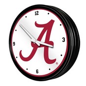 Alabama Crimson Tide: Retro Lighted Wall Clock, NCALCT-550-01
