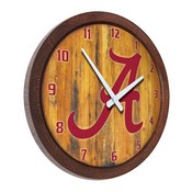 Alabama Crimson Tide: "Faux" Barrel Top Wall Clock, NCALCT-560-01