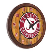 Alabama Crimson Tide: Seal - "Faux" Barrel Top Wall Clock, NCALCT-560-04
