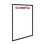 Alabama Crimson Tide: Framed Dry Erase Wall Sign, FNB-NCALCT-613-01A