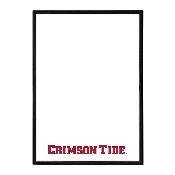Alabama Crimson Tide: Framed Dry Erase Wall Sign, FNB-NCALCT-613-01A