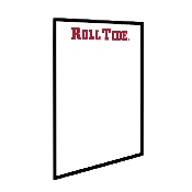 Alabama Crimson Tide: Roll Tide - Framed Dry Erase Wall Sign, FNB-NCALCT-613-02A