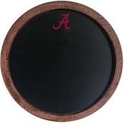 Alabama Crimson Tide: Chalkboard "Faux" Barrel Top Sign, NCALCT-630-01