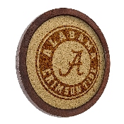 Alabama Crimson Tide: "Faux" Barrel Framed Cork Board, FNB-NCALCT-632-02A