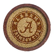 Alabama Crimson Tide: "Faux" Barrel Framed Cork Board, FNB-NCALCT-632-02A
