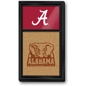Alabama Crimson Tide: Dual Logo - Cork Note Board, NCALCT-640-02