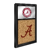 Alabama Crimson Tide: Dual Logo Mirrored Dry Erase Note Board, NCALCT-645-04