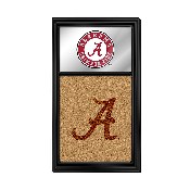 Alabama Crimson Tide: Dual Logo Mirrored Dry Erase Note Board, NCALCT-645-04