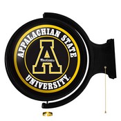 Applachian State Mountaineers Rotating Illuminated Team Spirit Wall Sign-Round, FNB-NCAPST-115