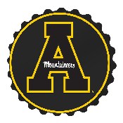 Appalachian State Mountaineers: Bottle Cap Wall Sign, NCAPST-210-02