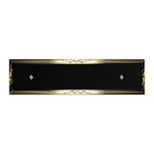 Applachian State Mountaineers 46" Edge Glow Pool Table Light-Black, NCAPST-320-01