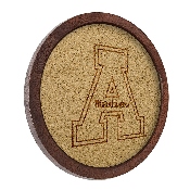 App State Mountaineers: "Faux" Barrel Framed Cork Board, FNB-NCAPST-632-01A