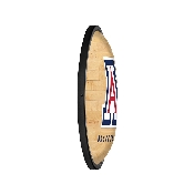 Arizona Wildcats: Hardwood - Oval Slimline Lighted Wall Sign, FNB-NCARIZ-140-12A
