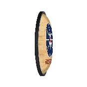 Arizona Wildcats: Hardwood - Oval Slimline Lighted Wall Sign, FNB-NCARIZ-140-12A