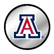 Arizona Wildcats: Modern Disc Mirrored Wall Sign, NCARIZ-235-01