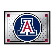 Arizona Wildcats: Team Spirit - Framed Mirrored Wall Sign, FNB-NCARIZ-265-02A