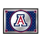 Arizona Wildcats: Team Spirit - Framed Mirrored Wall Sign, FNB-NCARIZ-265-02A