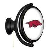 Arkansas Razorbacks: Original Oval Rotating Lighted Wall Sign, NCARKR-125-01