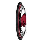 Arkansas Razorbacks: Round Slimline Lighted Wall Sign, NCARKR-130-01