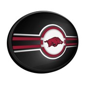 Arkansas Razorbacks: Oval Slimline Lighted Wall Sign, FNB-NCARKR-140-01A