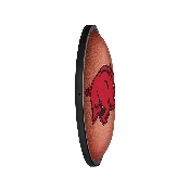 Arkansas Razorbacks: Pigskin - Oval Slimline Lighted Wall Sign, NCARKR-140-21
