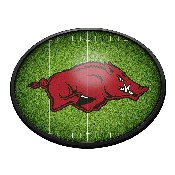 Arkansas Razorbacks: On the 50 - Oval Slimline Lighted Wall Sign, NCARKR-140-22