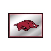 Arkansas Razorbacks: Mascot - Framed Mirrored Wall Sign, FNB-NCARKR-265-01A