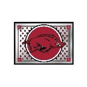 Arkansas Razorbacks: Mascot, Team Spirit Framed Mirrored Wall Sign, FNB-NCARKR-265-02A