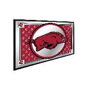 Arkansas Razorbacks: Mascot, Team Spirit Framed Mirrored Wall Sign, FNB-NCARKR-265-02A