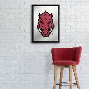 Arkansas Razorbacks: Tusk Stare - Framed Mirrored Wall Sign, FNB-NCARKR-275-01A
