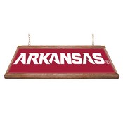 Arkansas Razorbacks: Premium Wood Pool Table Light, FNB-NCARKR-330-01A