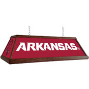 Arkansas Razorbacks: Premium Wood Pool Table Light, FNB-NCARKR-330-01A