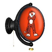 Auburn Tigers: Aubie - Original Oval Rotating Lighted Wall Sign, NCAUBT-125-02